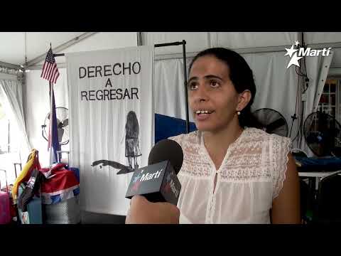 La activista, Anamely Ramos, mantiene firme su posición: insiste en regresar a Cuba