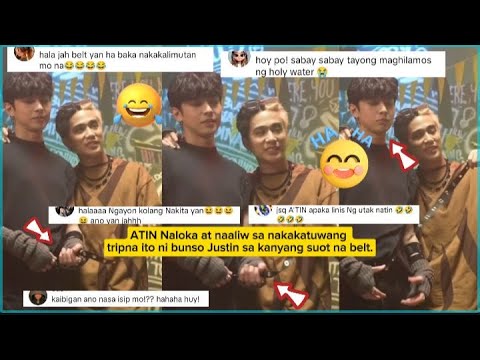 ATIN Naloka at naaliw sa nakakatuwang trip na ito ni bunso Justin sa kanyang suot na belt