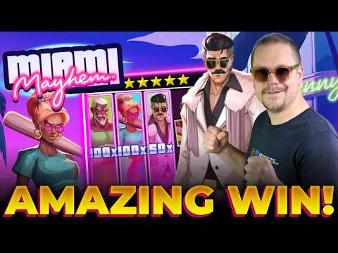 MIAMI MAYHEM INSANE BIG WIN (FULL MISSION UPGRADE)