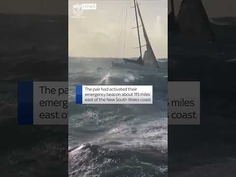 Stranded sailors rescued off Oz coast