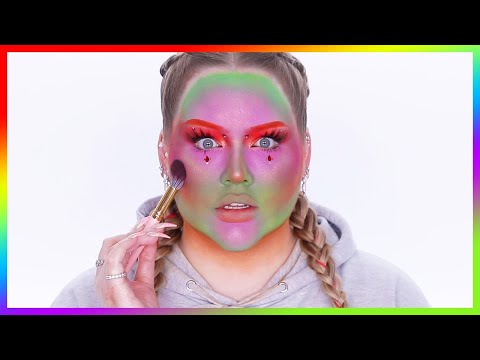 Random Color Generator Makeup Challenge! | NikkieTutorials