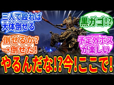 【ナイトレイン】雨迫る中で野良ボスと殴り合ってるときマジで楽しいよねを見たネットの反応集【ELDEN RING NIGHTREIGN】