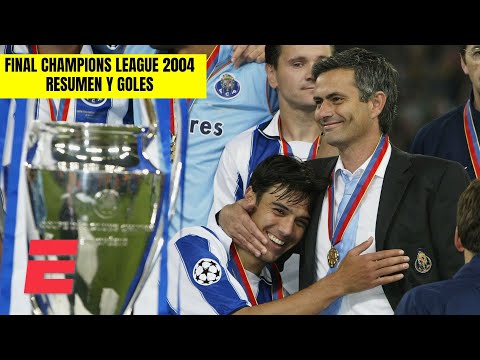 José Mourinho condujo a Porto a la gloria en la final de 2004 | Lo mejor de la UEFA Champions League