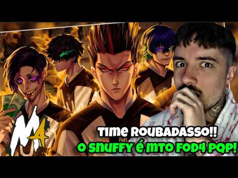 (QUE TIME ROUBADO!) REAGINDO ao M4rkim - UBERS (Blue Lock) | REACT // NaiReact