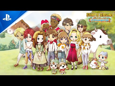 Story of Seasons: A Wonderful Life - Launch Trailer | PS5 Games