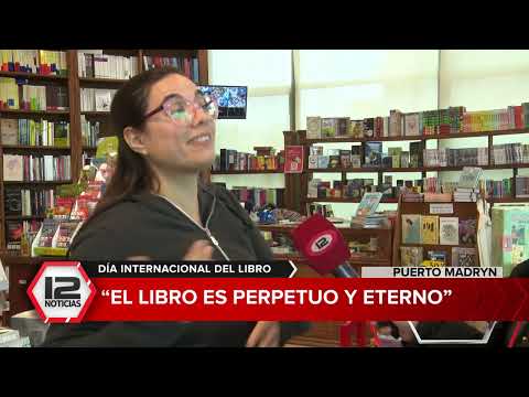 MADRYN | Día del Libro: el libro es perpetuo y eterno