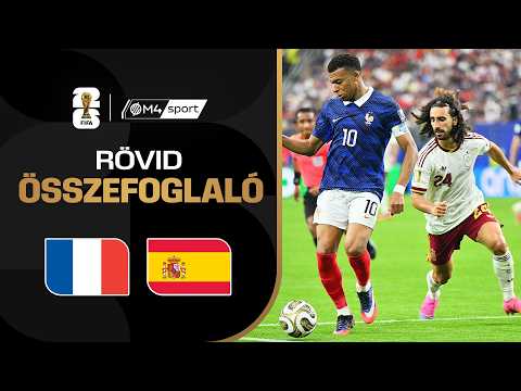 Foci-vb: Franciaország–Spanyolország | rövid összefoglaló