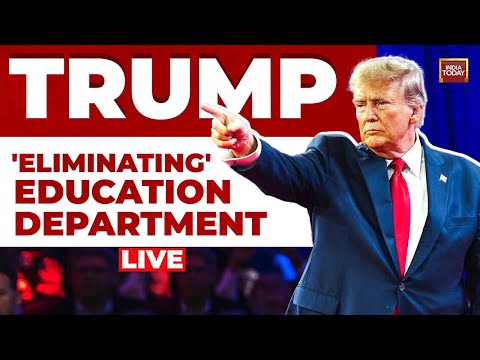 Donald Trump LIVE: Trump Signs Executive Order Aimed At Dismantling Department Of Education