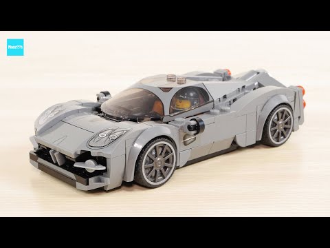 レゴ スピードチャンピオン パガーニ ユートピア 76915  ／ LEGO Speed Champions Pagani Utopia Speed build & Review