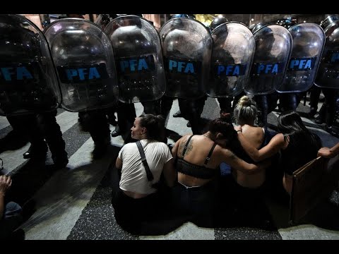 Clashes over reforms in Argentina