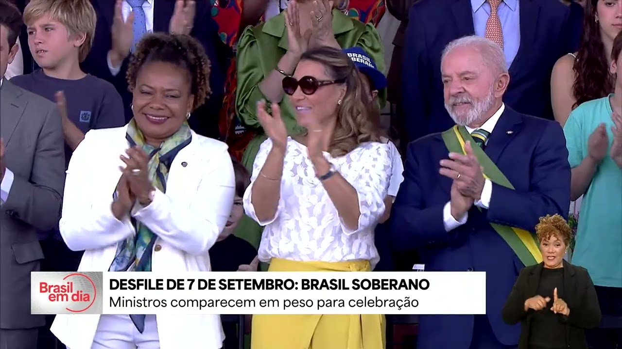 Brasil Soberano foi tema do desfile dos 203 anos da Independência