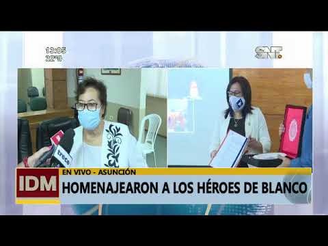 Junta Municipal homenajeó a los héroes de blanco con el premio Nuestra Sra. de la Asunción