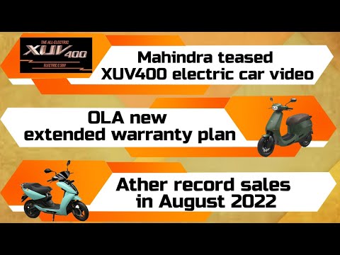 Mahindra's New Launch | OLA Warranty Extended | Ather Posts Record Sales