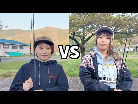 7期釣りガール最強決定戦「マリvsあーちゃん」第4戦奥琵琶湖編