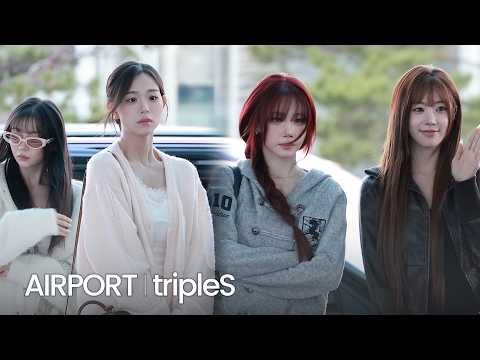 트리플에스, <strong>인천공항</strong> 출국 | tripleS Airport Departure