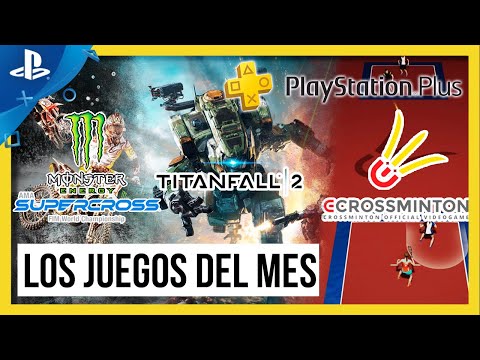 Los JUEGOS de DICIEMBRE en PS PLUS: TitanFall 2, Monster Energy Supercross & eCrossminton