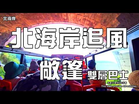 🚌 搭雙層巴士玩爆北海岸🔥即將成真火舞🌊一秒搭郵輪🍠金山老街美食🎈北海岸一日遊🦞釣螯蝦🌅全台最美海岸線｜維納斯海岸｜駱駝峰｜龜吼漁港｜波浪大道｜小鶴基地｜金包里號🎢北海岸旅遊 #北海岸一日遊 #北海岸