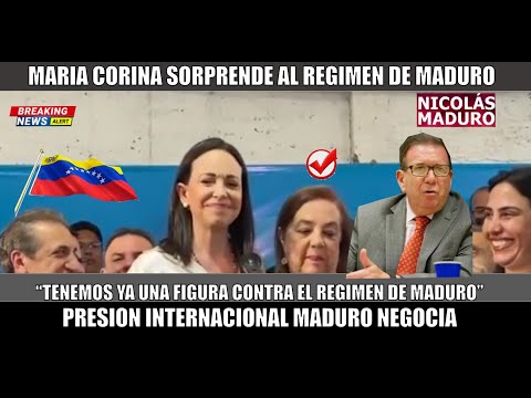 URGENTE! Maria CORINA da la SORPRESA a MADURO con Edmundo Gonza?lez Urrutia