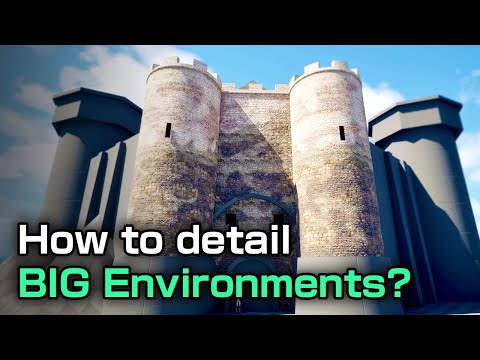 How to Decorate BIG Environments in Unreal Engine 5?