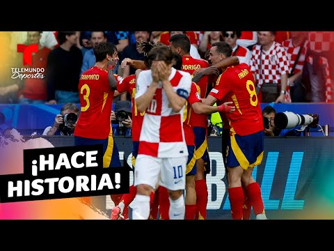 Los récords de España tras hacer lo que quiso con Croacia en la Eurocopa Alemania 2024