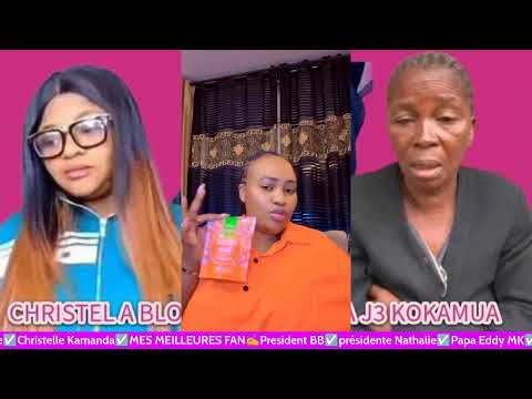 MAMAN J3 A COEUR OUVERT CHRISTEL A BLOQUÉ PONA MBONGO YA SOCIÉTÉ