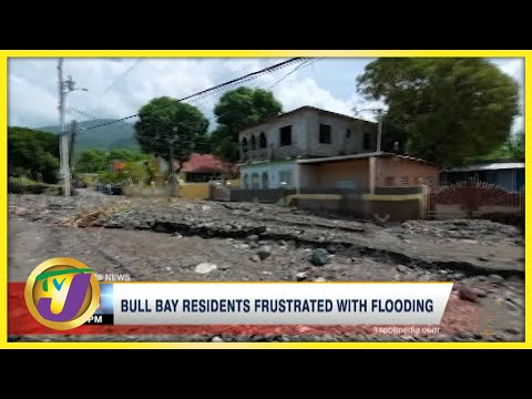 Tropical Storm Grace | Bull Bay Residents Frustrated with Flooding | TVJ News - August 18 2021