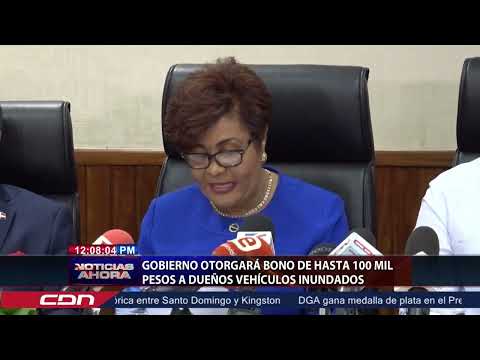Gobierno otorgará bono de hasta 100 mil pesos a dueños de vehículos inundados
