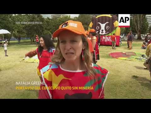 Ecuador hace campaña por la prohibición de la minería con un baile en TikTok
