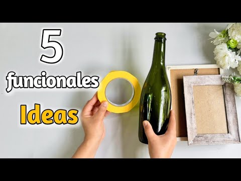 5 Funcionales Ideas para tu hogar 2025!! 💛 Ideas con reciclaje de lo más fáciles #artesanato #dicas