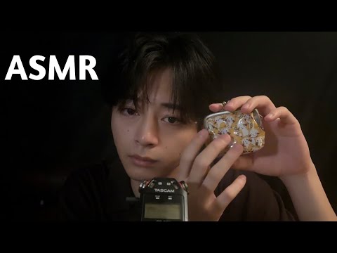 理系大学生［ASMR］あなたを寝かせる音集めました。タッピング。耳かき。スクラッチング。睡眠導入。