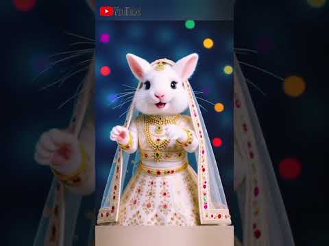 #truedialouge | Khargosh Dulhan Style Dance 💃🐰 | Funny Bunny Dance @naughtyboy-n