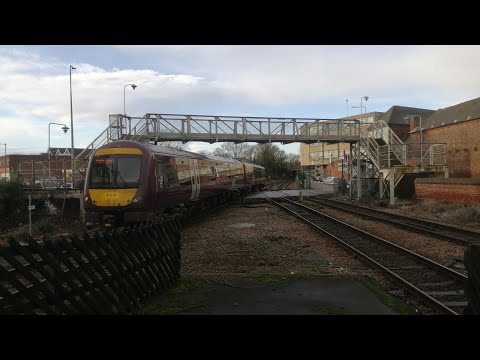 Trains at Grimsby Town (09/01/2023)