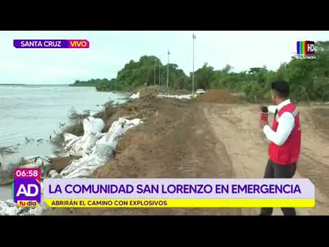 La comunidad de San Lorenzo en emergencia