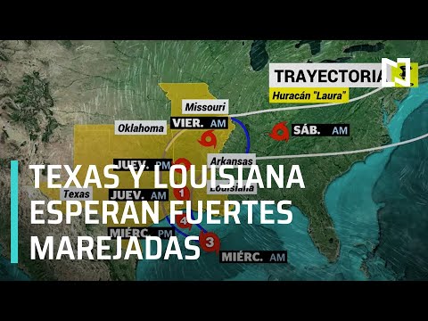 Alerta en EEUU por huracán ‘Laura’ - Paralelo 23