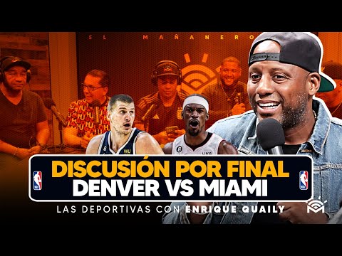 Fuerte discusión por la Final de Miami vs Denver Nuggets NBA - Mañanero en PR (Los Deportes)