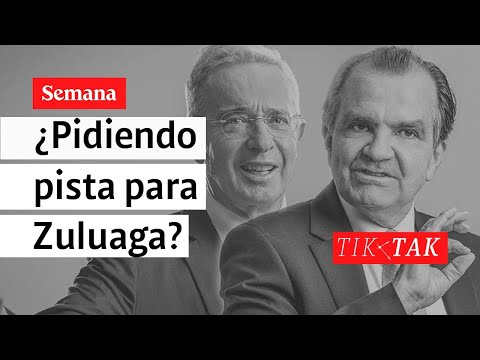 La charla de Uribe con dos estatuas: ¿chispazo o indirecta | Tik Tak