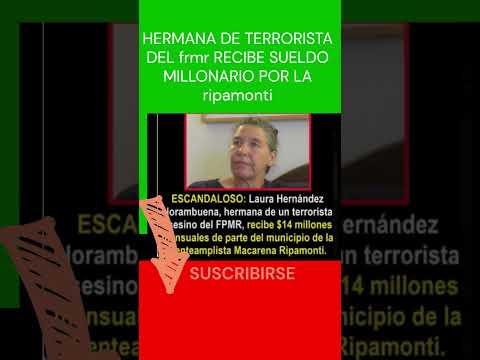 #HERMANA DE #TERRORISTA #RECIBE #MILLONARIO #SUELDO POR SER #HERMANA DE #TERRORISTA #shorts