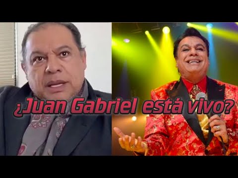 ¿Juan Gabriel está vivo Aparece un video de un hombre que asegura ser Juan Gabriel