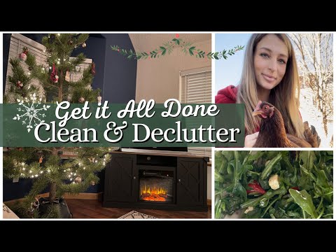 Get It All Done | Clean with Me | Vlogmas