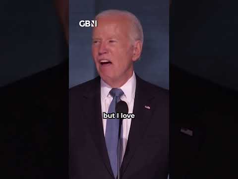 Joe Biden breaks down in tears as he makes emotional speech #gbnews