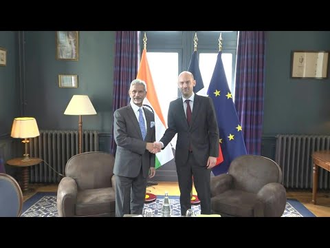 G7 summit: meeting between French and Indian foreign ministers | AFP