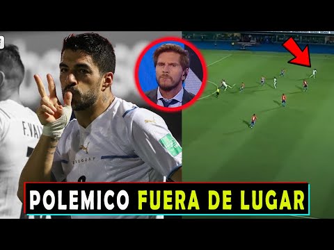 GANO CON UN ROBO? FUERA de LUGAR de LUIS SUAREZ? Paraguay vs Uruguay 0-1 Eliminatorias