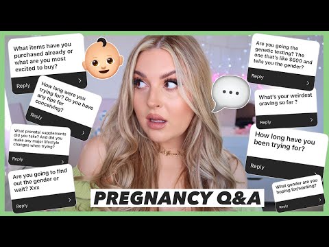 TMI Pregnancy Q&A! ? conception, how long we were trying, cravings & more!