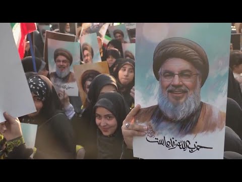 Mourning ceremony held in Tehran for Hassan Nasrallah