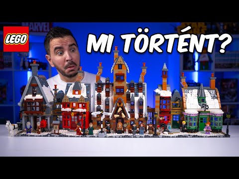 Vannak gondok!😳 || LEGO 76457 Harry Potter Roxmorts falu – Gyűjtői kiadás
