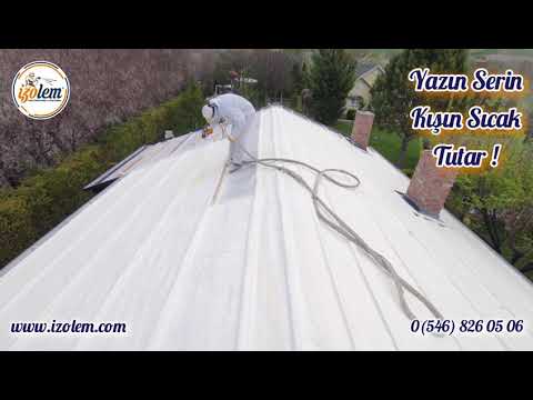 Sprey Poliüretan ANKARA Kiremit Altı Isı Yalıtımı.0(546)8260506.www.izolem.com