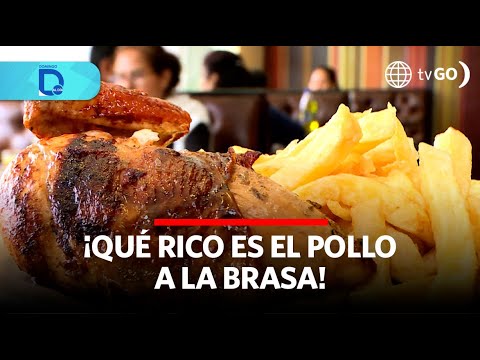 ¡Qué rico es el pollo a la brasa! | Domingo al Día | Perú