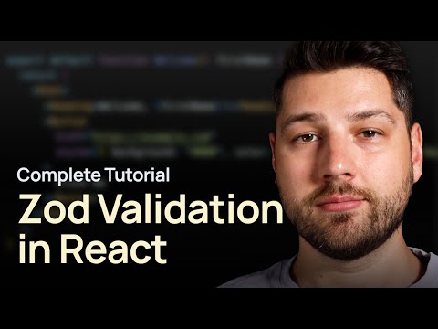 Zod Validation in React (Complete Tutorial)