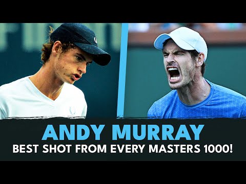 Best Andy Murray Shot From EVERY Masters 1000 Tournament!