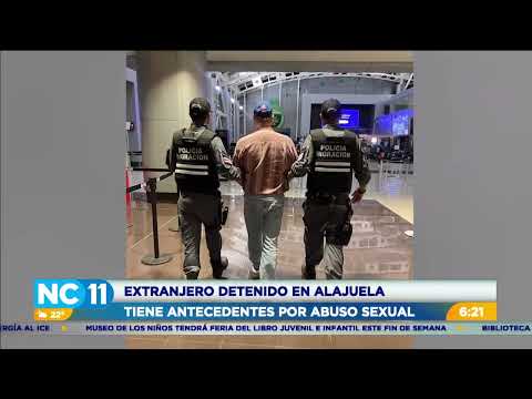 Policía de Migración detuvo a estadounidense con antecedentes de abuso sexual
